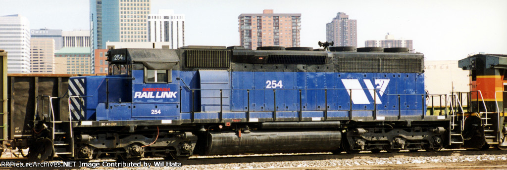 Montana Rail Link SD40-2XR 254